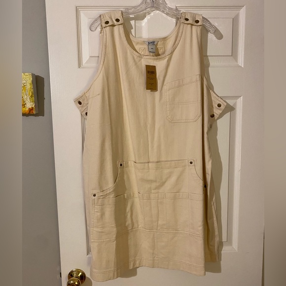 Duluth Trading Co Dresses Duluth Trading Womens Maker Studio Apron Dress Poshmark
